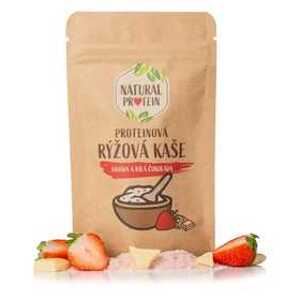 NaturalProtein Proteinová rýžová kaše jahoda a bílá čokoláda 60 g