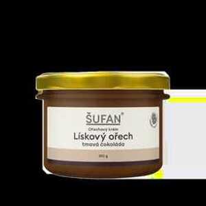 Šufan Krém Lískový ořech s tmavou čokoládou 190 g