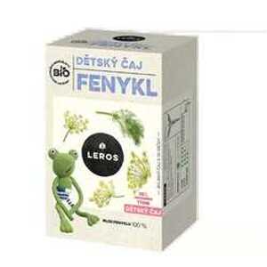LEROS Dětský čaj Fenykl BIO 20x1,5 g