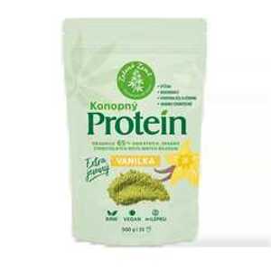 Zelená země Protein konopný vanilka 500g