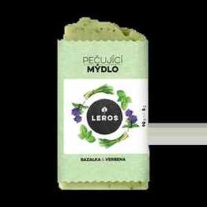 LEROS Pečující mýdlo bazalka + verbena 90 g