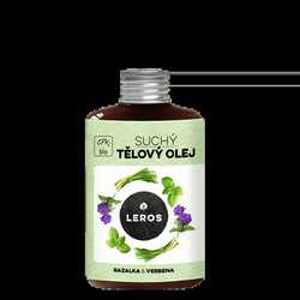 LEROS Suchý tělový olej bazalka + verbena 100 ml