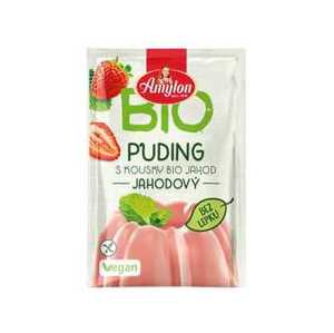 Amylon Puding jahodový bez lepku 40 g BIO