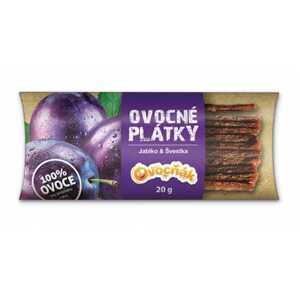 Ovocňák Ovocné plátky jablko švestka 20 g