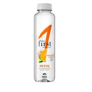 Fructal Funkční voda Detox pomeranč a zázvor 500 ml