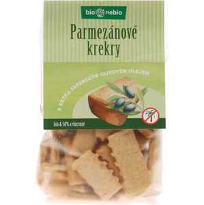 bio*nebio Parmezánové krekry s extra panenským olivovým olejem 130 g BIO