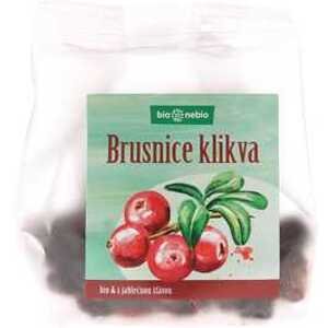 bio*nebio Brusnice klikva s jablečným sirupem 75 g BIO