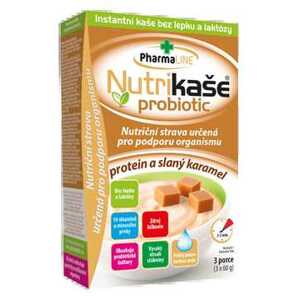 Nutrikaše Probiotic protein a slaný karamel 180 g (3x60g)