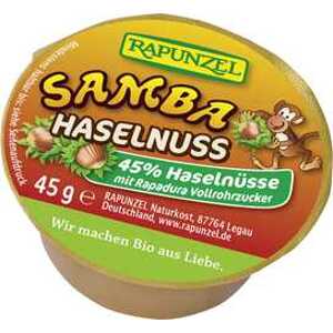 Rapunzel Pomazánka čoko-oříšková Samba mini 45 g BIO