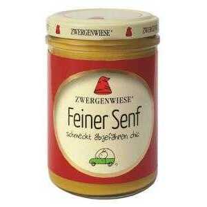 Zwergenwiese Hořčice jemná 160 ml BIO