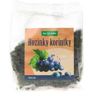 bio*nebio Rozinky korintky 150 g BIO