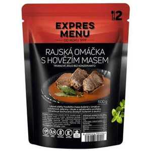 Expres Menu Rajská s hovězím masem 600 g (2 porce)
