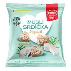 Semix Müsli srdíčka kokosová 50 g