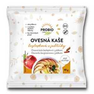 PROBIO Bezlepková kaše s jablíčkem a skořicí 65 g BIO