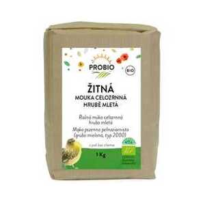 PROBIO Mouka žitná celozrnná hrubě mletá 1 kg BIO
