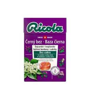 Ricola Černý Bez bez cukru 40 g