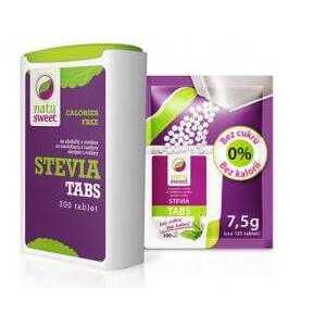 Natusweet Stevia tablety v zásobníku 300 tbl. 18 g