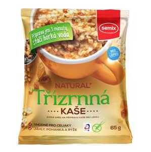 Semix Třízrnná kaše natural 65 g