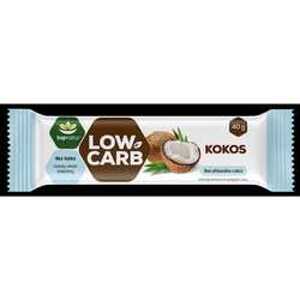 Topnatur Low Carb tyčinka kokos 40 g