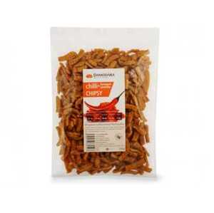 Damodara Chilli chipsy s konopným semínkem 100g