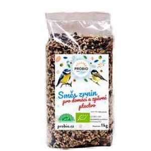 PROBIO Směs zrnin pro domácí a zpěvné ptactvo 1 kg BIO