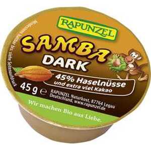 Rapunzel Pomazánka čoko-oříšková Samba dark mini 45 g BIO