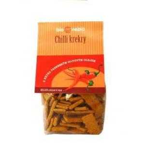 bio*nebio Chilli krekry s olivovým olejem 130 g BIO