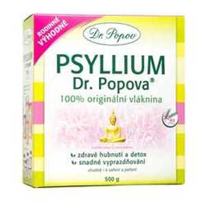 Dr. Popov Psyllium rozpustná vláknina 500 g