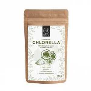 NATU Chlorella prášek 180 g BIO