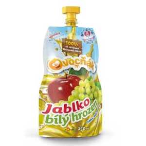 Ovocňák Mošt jablko bílý hrozen 250ml