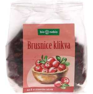 bio*nebio Sušené brusinky nesířené 200 g BIO
