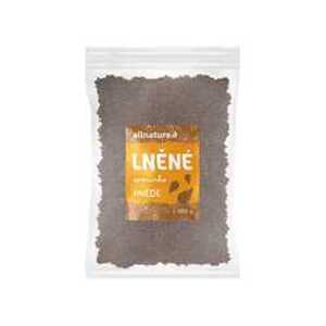Allnature Lněné semínko hnědé 1000g