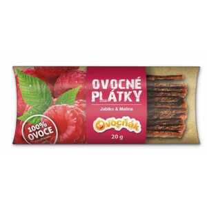 Ovocňák Ovocné plátky jablko malina 20 g
