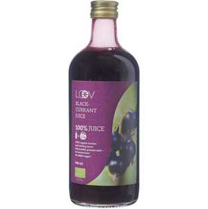 Loov Šťáva z černého rybízu 100% 500 ml BIO