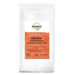 PROBIO Mouka z červené pšenice celozrnná jemně mletá 450g BIO