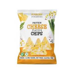 Popcrop Proteinové chipsy se sýrovo-cibulovou příchutí 60 g