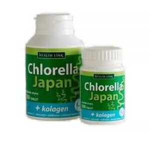 Health Link Chlorella Japan + kolagen 750 tbl.
