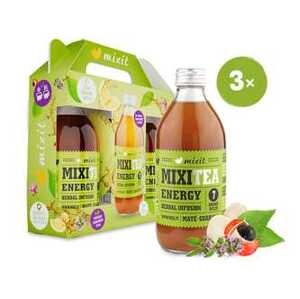 Mixit Čaj MixiTea Energy - 7 bylin Dárkové balení 3 x 330 ml