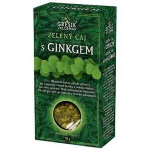 Grešík Čaj Zelený s ginkgem sypaný 70 g