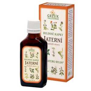 Grešík Bylinné kapky Jaterní 50ml