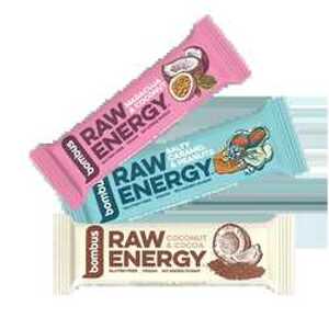 Bombus Raw Energy tyčinka AKCE 2+1 3x50 g