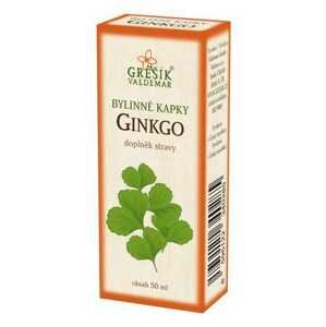 Grešík Bylinné kapky Ginkgo 50 ml