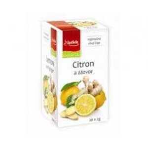Apotheke Premier Citron a zázvor 20x2 g
