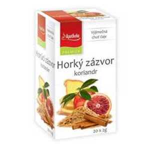 Apotheke Premier Horký zázvor a koriandr 20x2g