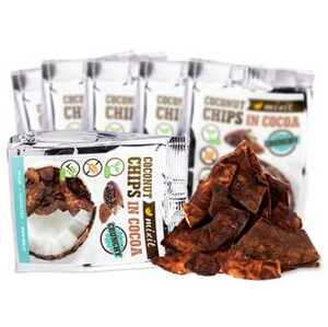 Mixit Chipsy kokosové kakaové 60 g