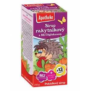 Apotheke Pohádkový sirup Rakytníkový s betaglukanem 250 g