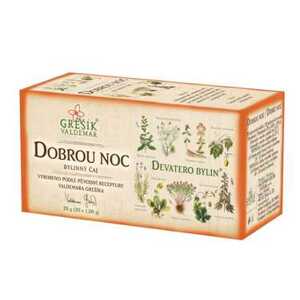 Grešík Devatero bylin Čaj Dobrou noc 20x1g