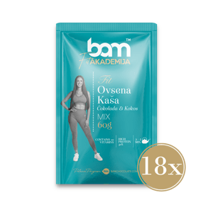 FIT Snídaně, Čokoláda a kokos, 18 ks