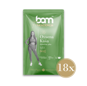 FIT Snídaně, Jablečný koláč, 18 ks