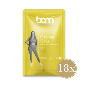 FIT Snídaně, Čokoláda a banán, 18 ks